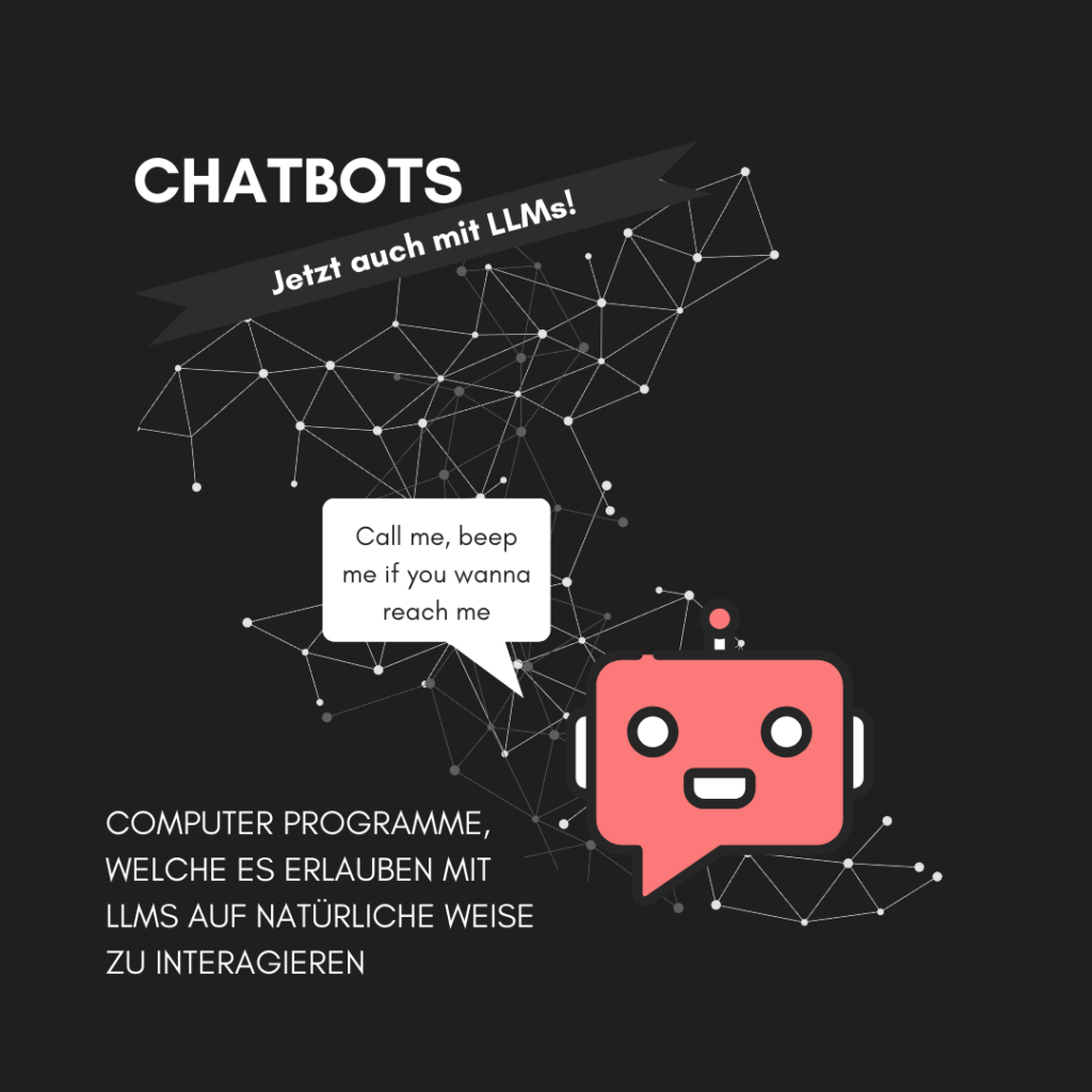 Computer Programme, welche es erlauben mit LLMs auf Natürliche Weise zu Interagieren